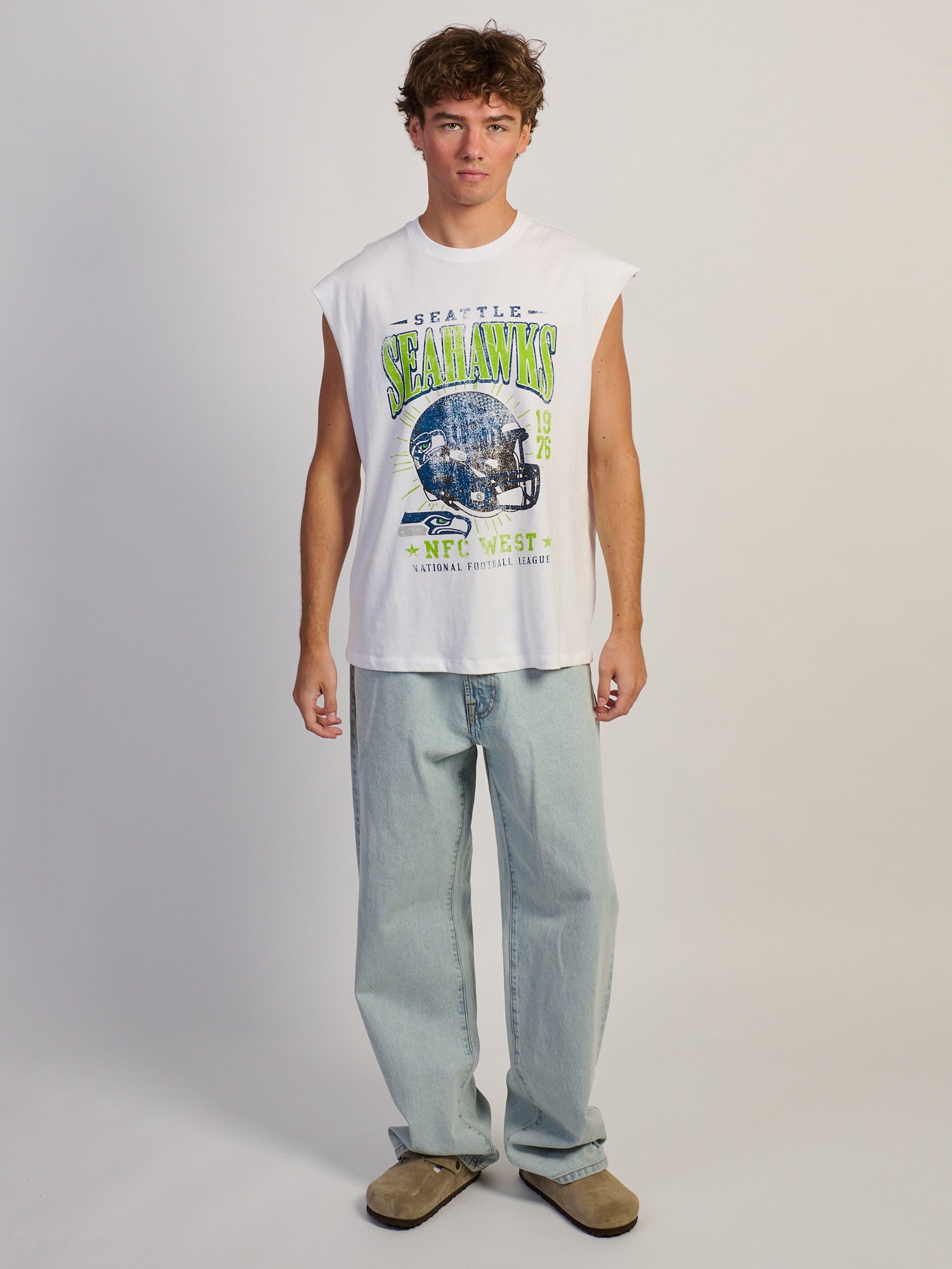 NFL SEATTLE SEAHAWKS MUSCLE TANK