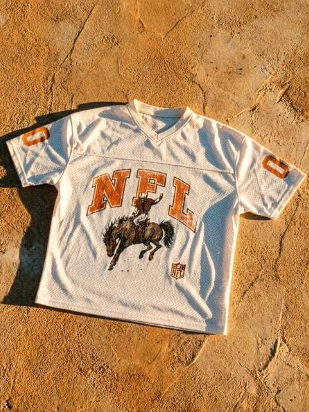 T-SHIRT DE FOOTBALL EN MAILLE OUEST NFL