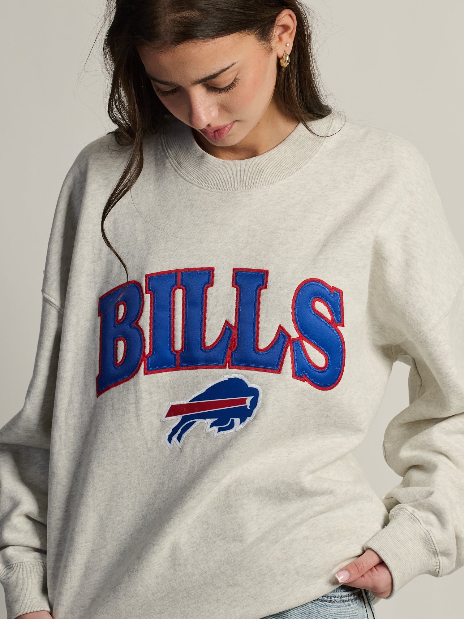 CHANDAIL RAS DU COU RUSSELL ATHLETIC BUFFALO BILLS