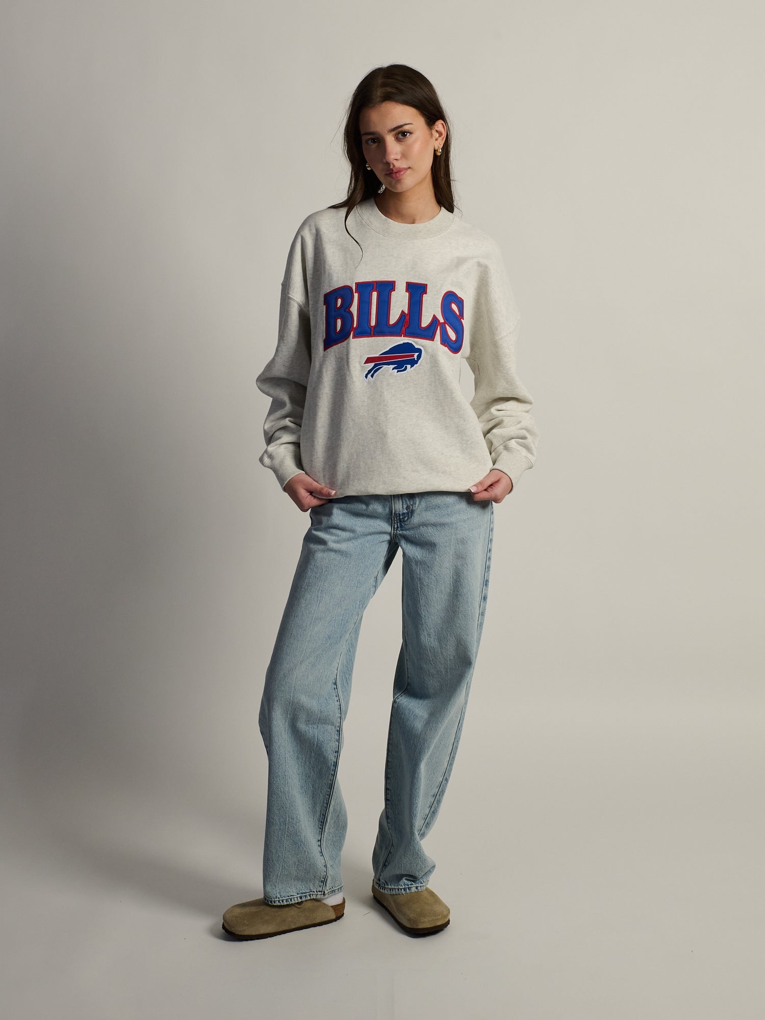 CHANDAIL RAS DU COU RUSSELL ATHLETIC BUFFALO BILLS