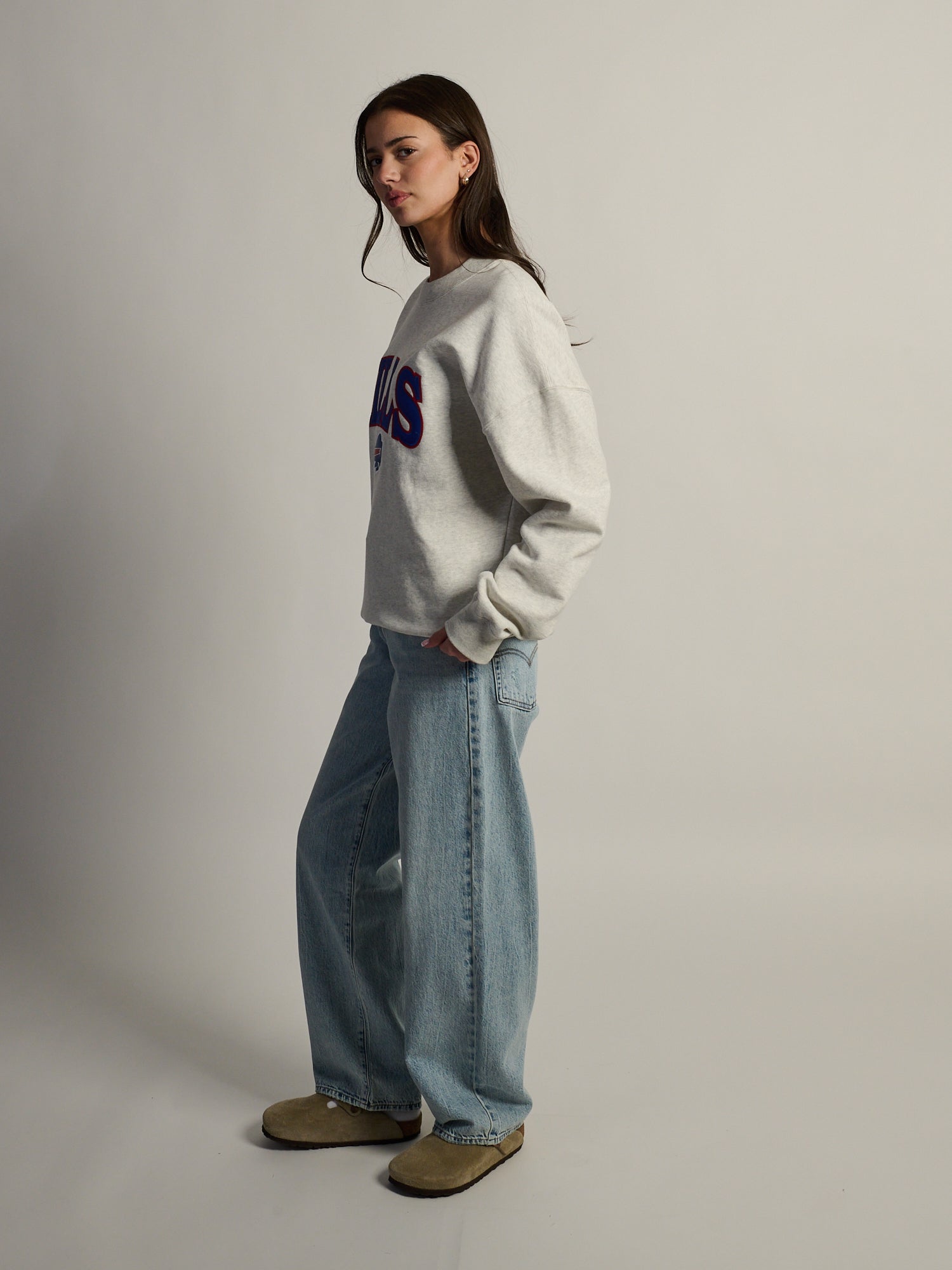 CHANDAIL RAS DU COU RUSSELL ATHLETIC BUFFALO BILLS