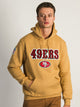 RUSSELL ATHLETIC RUSSELL NFL SAN FRANCISCO 49ERS END ZONE PULLOVER HOODIE - Boathouse