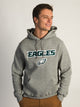 RUSSELL ATHLETIC RUSSELL NFL PHILADELPHIA EAGLES END ZONE PULLOVER HOODIE - Boathouse