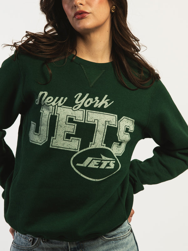 NFL NY JETS LOGO CREW