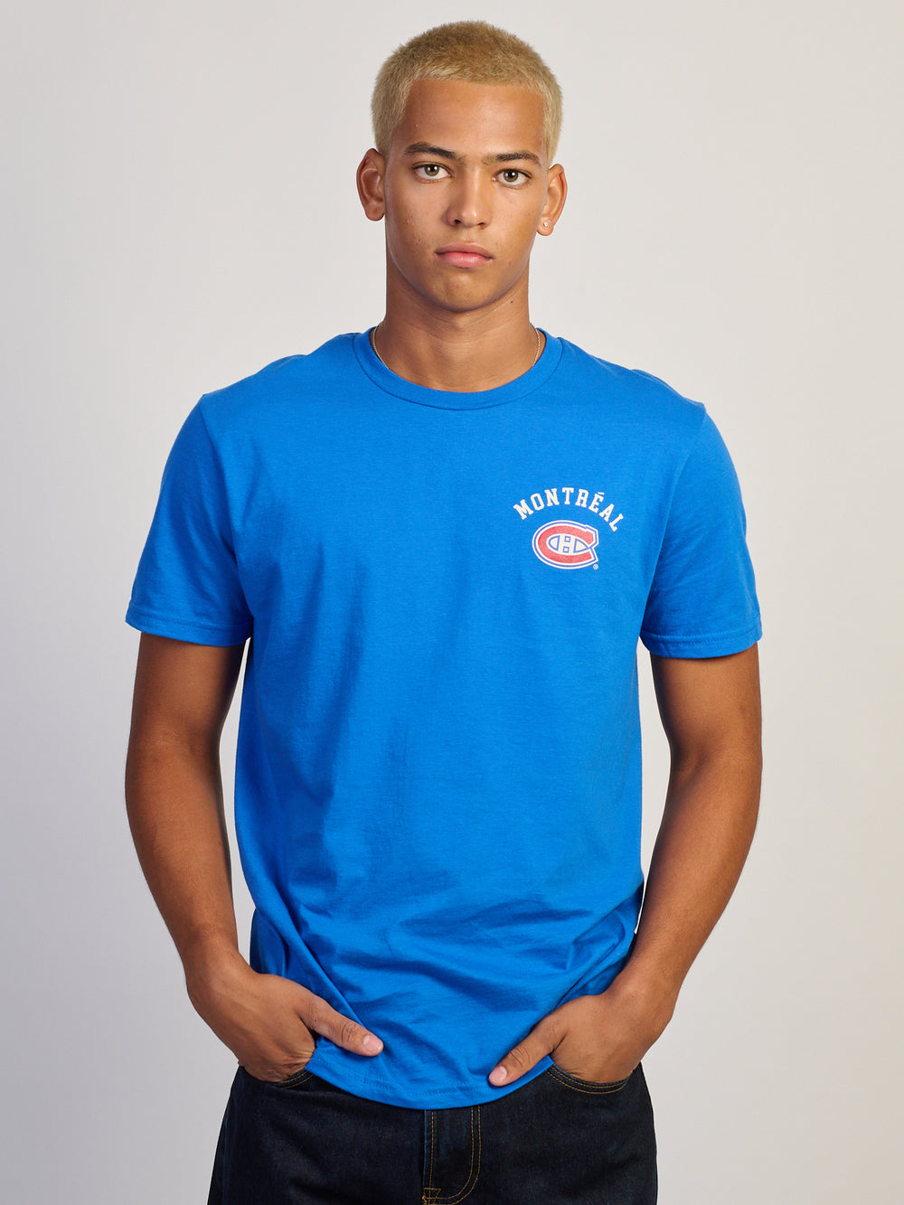 T-SHIRT NHL CANADIENS VINTAGE BLOCK