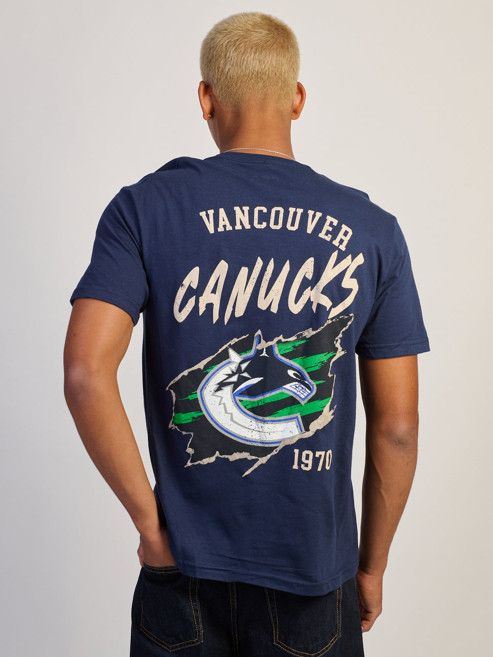 T-SHIRT NHL CANUCKS RIP