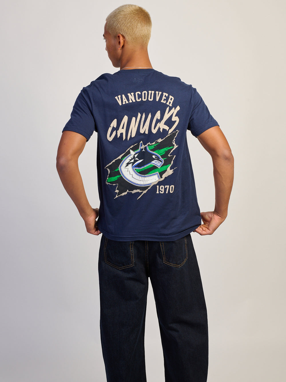 T-SHIRT NHL CANUCKS RIP
