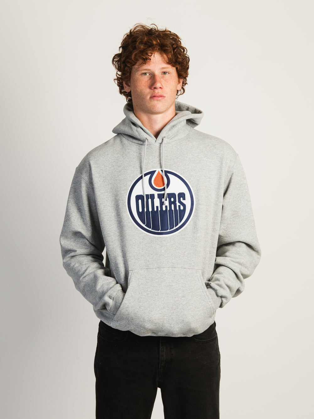 CHAMPION NHL EDMONTON OILERS PULLOVER HOODIE