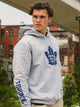 CHAMPION CHAMPION NHL TORONTO MAPLE LEAFS CENTER ICE PULL OVER HOODIE - Boathouse