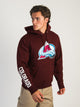 CHAMPION CHAMPION NHL COLORADO AVALANCHE CENTER ICE PULL OVER HOODIE - Boathouse