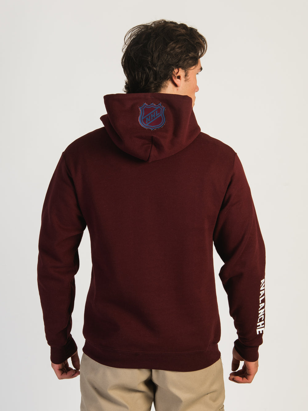 CHAMPION NHL COLORADO AVALANCHE CENTER ICE PULL OVER HOODIE