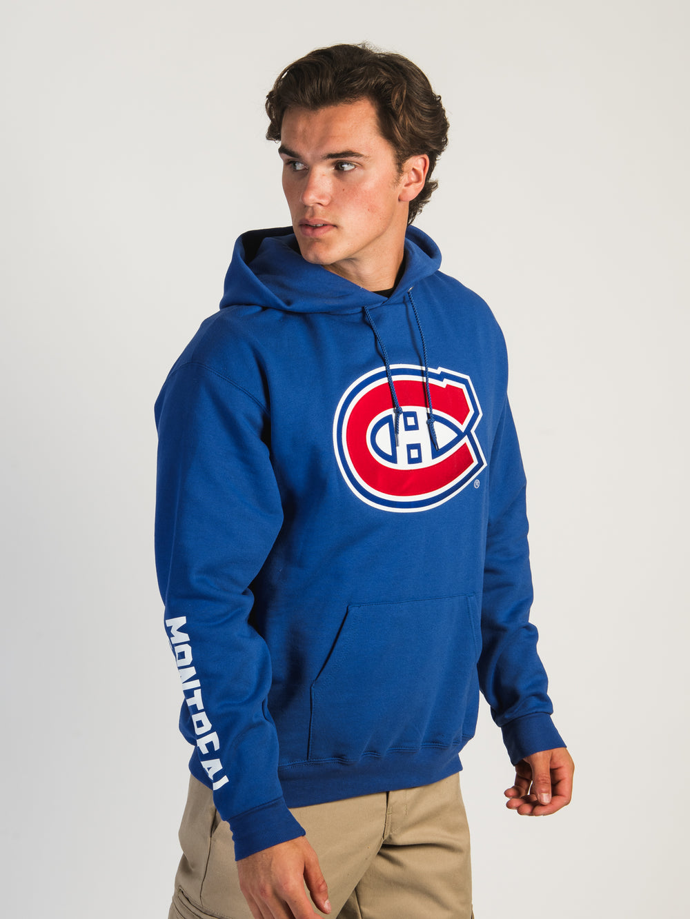 CHAMPION NHL MONTREAL CANADIENS CENTER ICE PULL OVER HOODIE