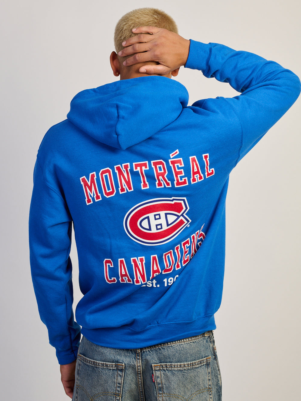 NHL MONTREAL CANADIENS EMBROIDERED HOODIE