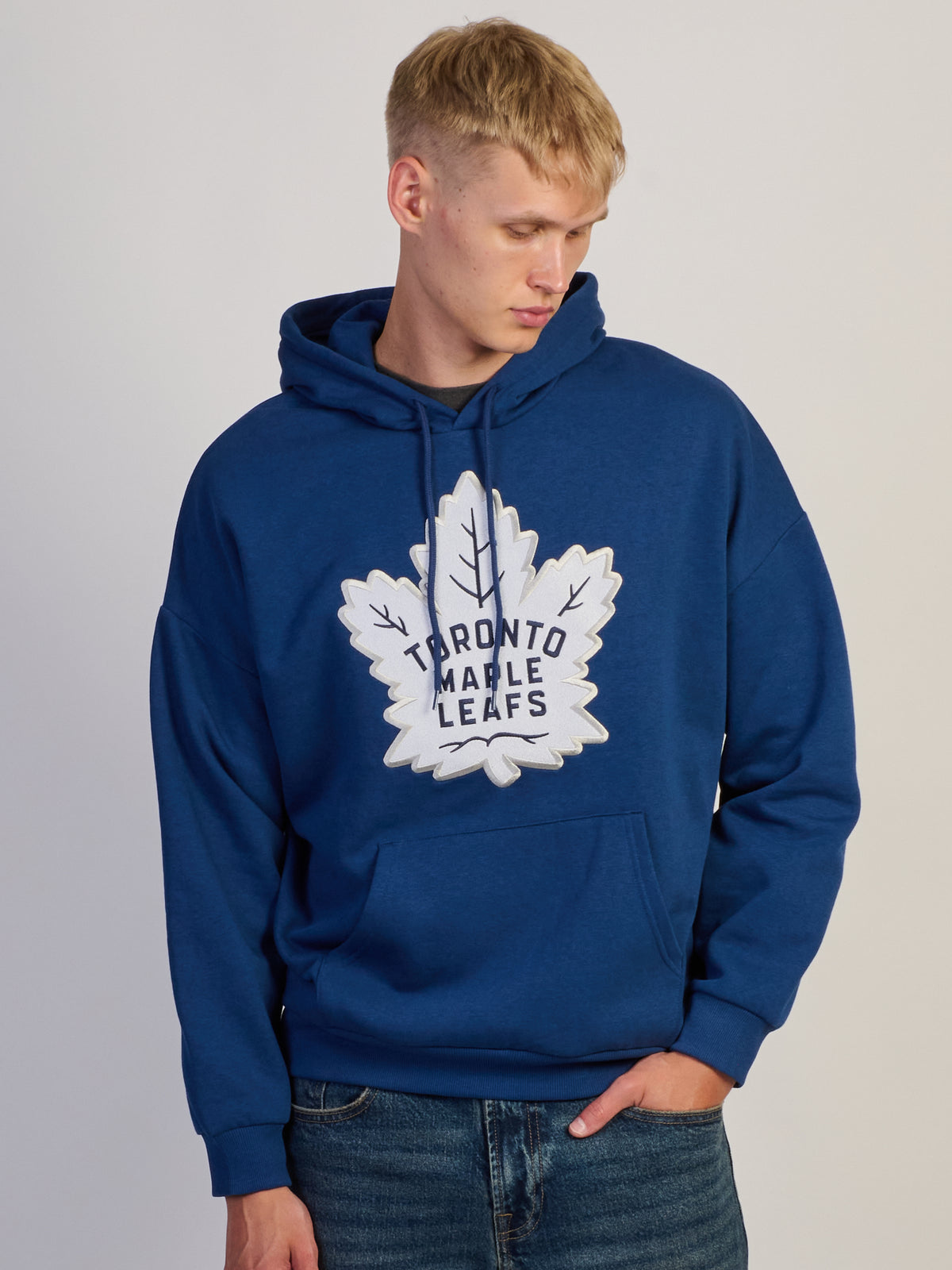 NHL LEAFS LOGO SCRIPT HOODIE