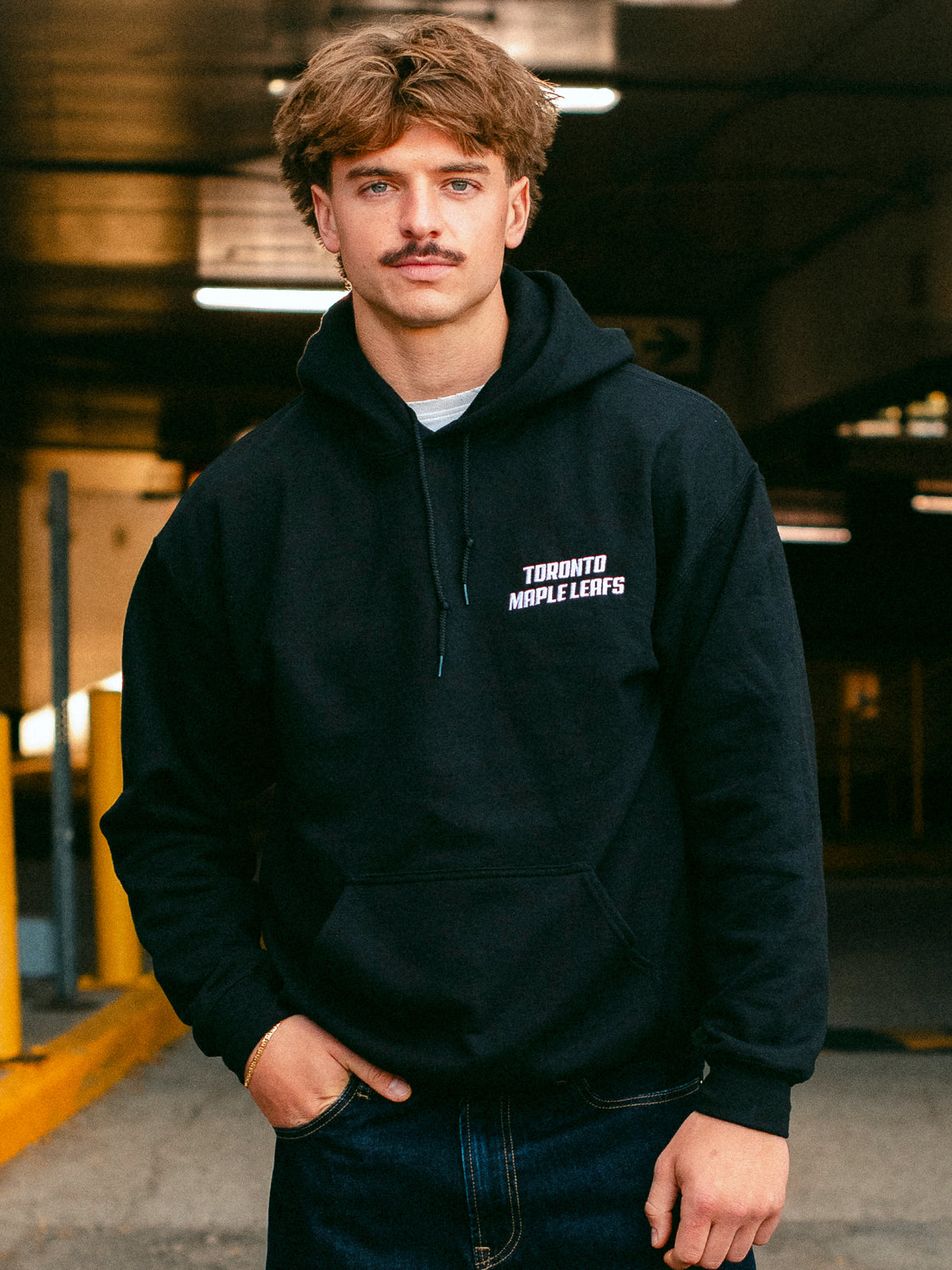 HOODIE NHL MAPLE LEAFS BRODÉ