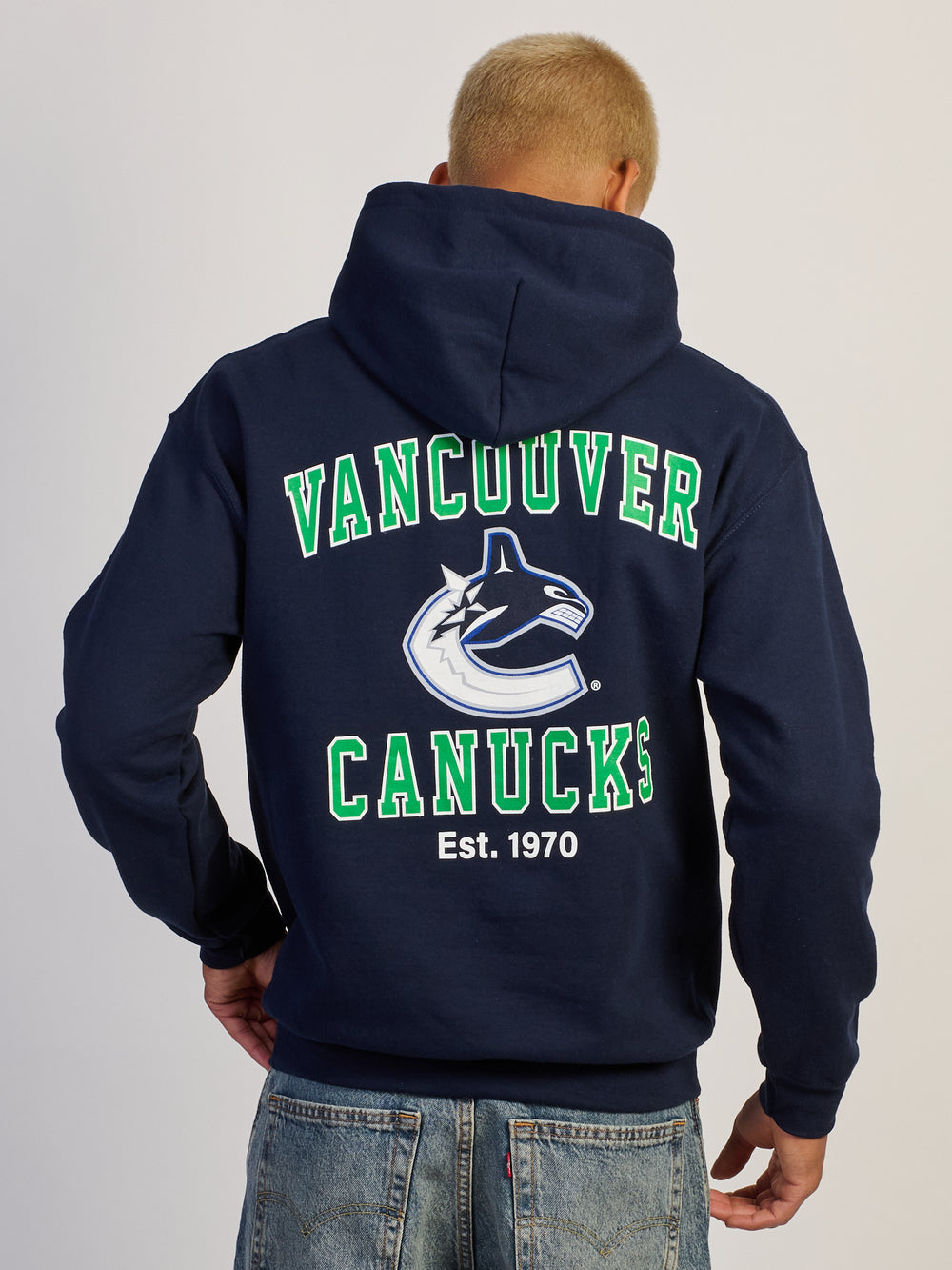 HOODIE NHL CANUCKS BRODÉ