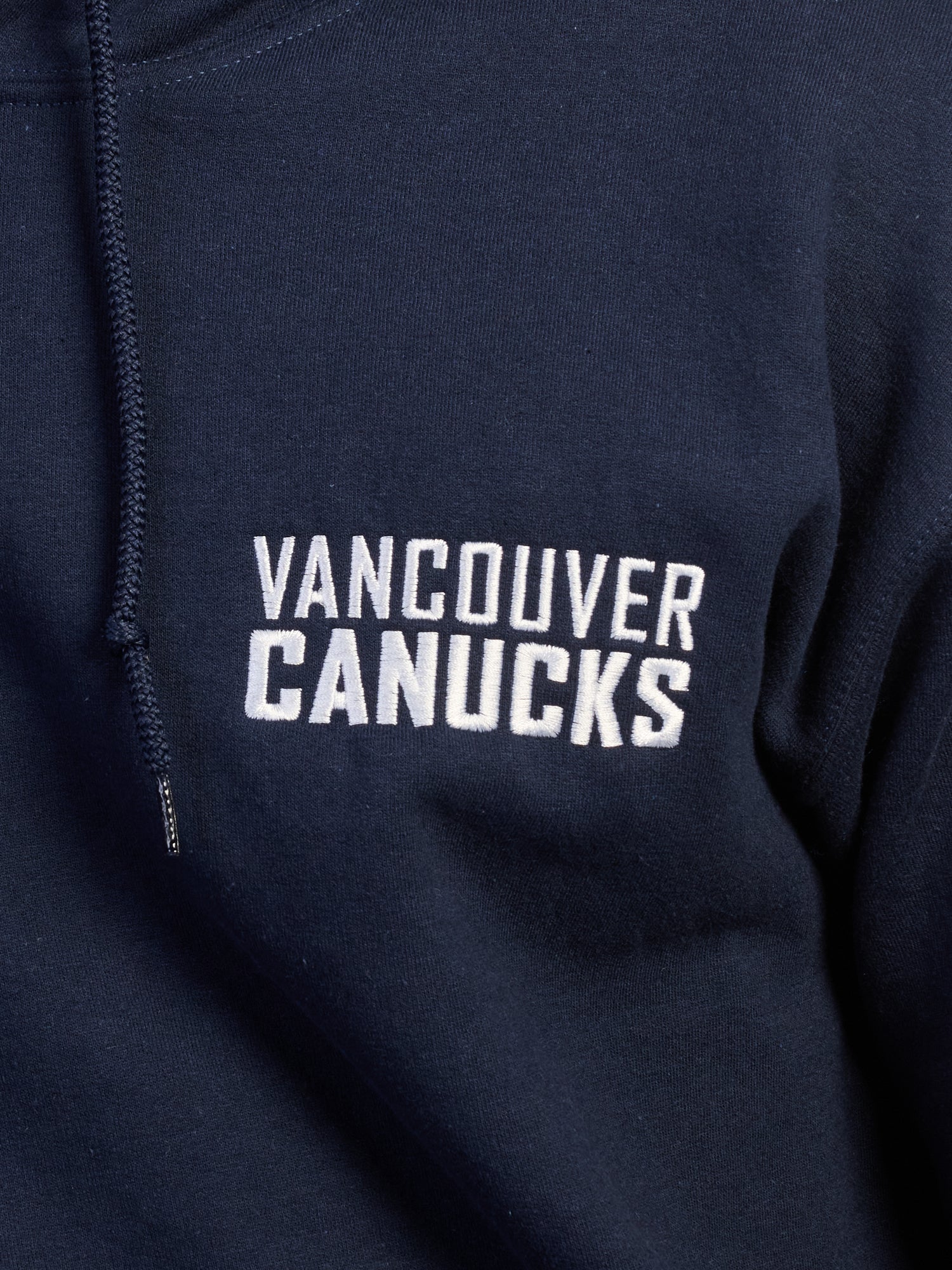 CHANDAIL À CAPUCHON BRODÉ NHL VANCOUVER CANUCKS