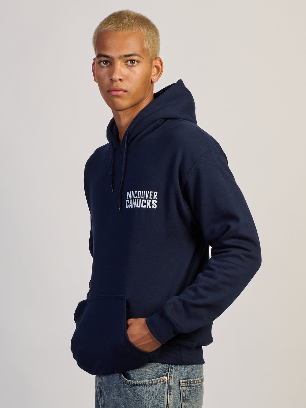 HOODIE NHL CANUCKS BRODÉ