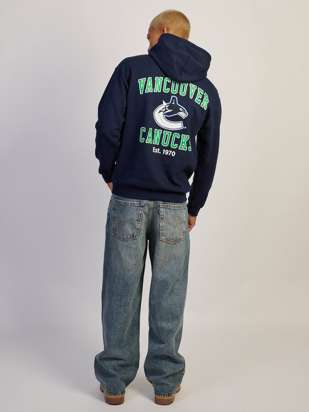 HOODIE NHL CANUCKS BRODÉ