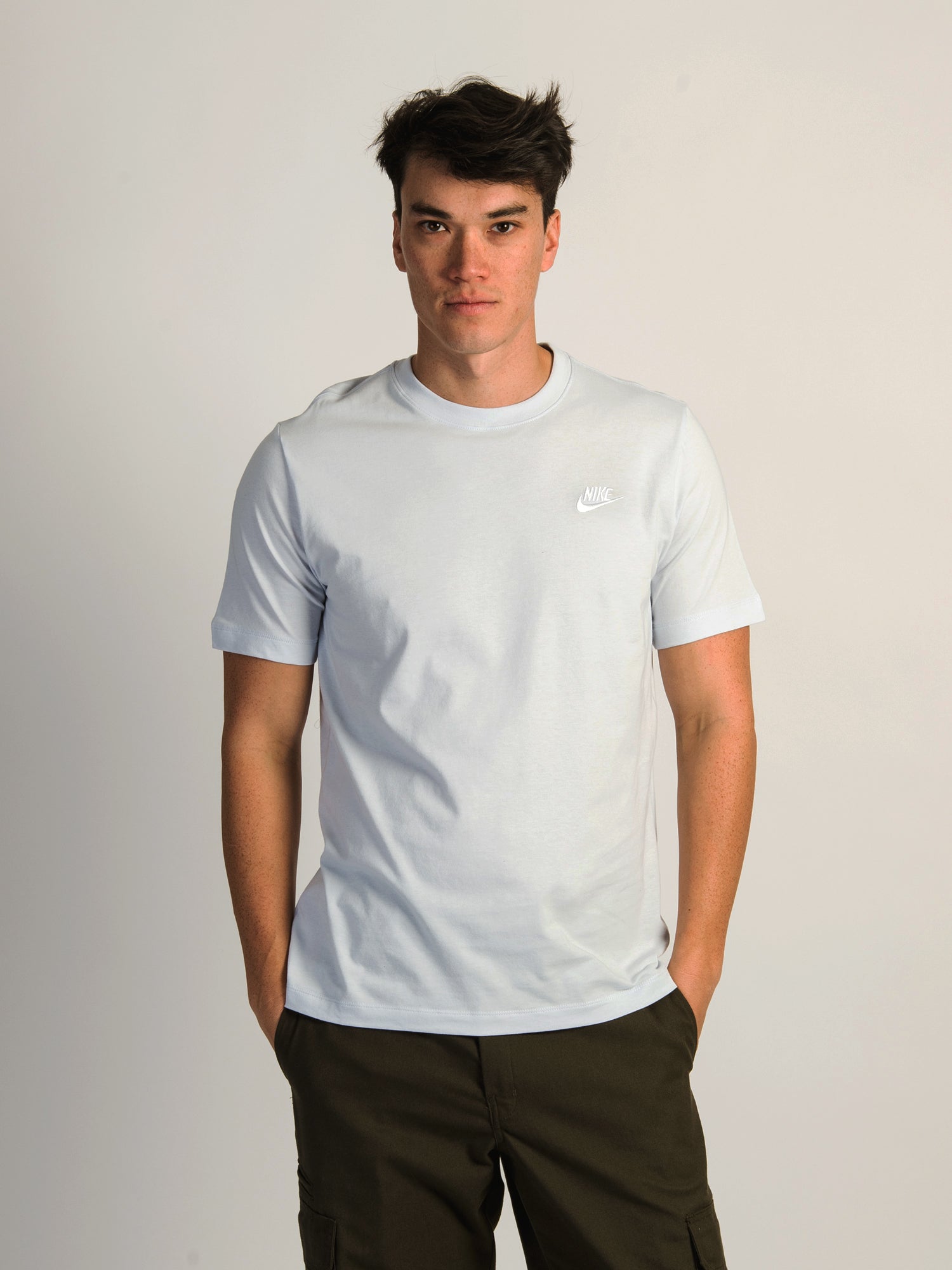Nike Sportswear Club Men's T-Shirt-AR4997-064/Grey
