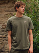 NIKE NIKE SPORTSWEAR CLUB T-SHIRT - OLIVE - Boathouse