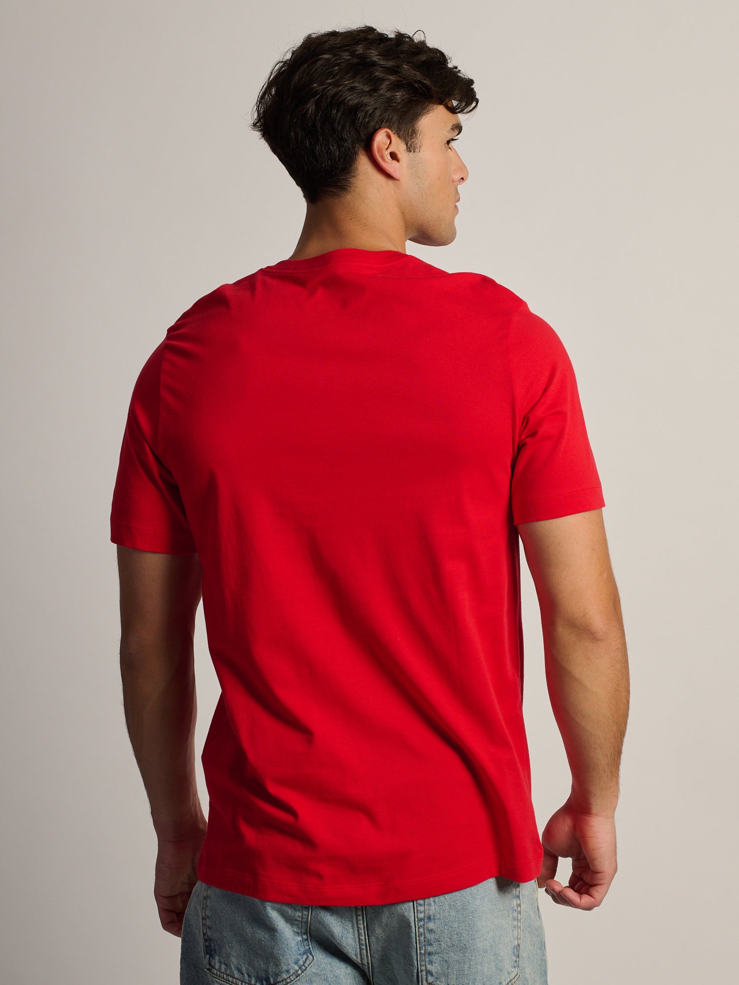 T-SHIRT NIKE SPORTSWEAR CLUB - ROUGE