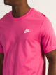NIKE NIKE SPORTSWEAR CLUB T-SHIRT - PINK - Boathouse