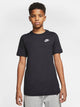 NIKE KIDS NIKE SPORTSWEAR SHORT SLEEVE EMBROIDERED FUTURA T-SHIRT - CLEARANCE - Boathouse