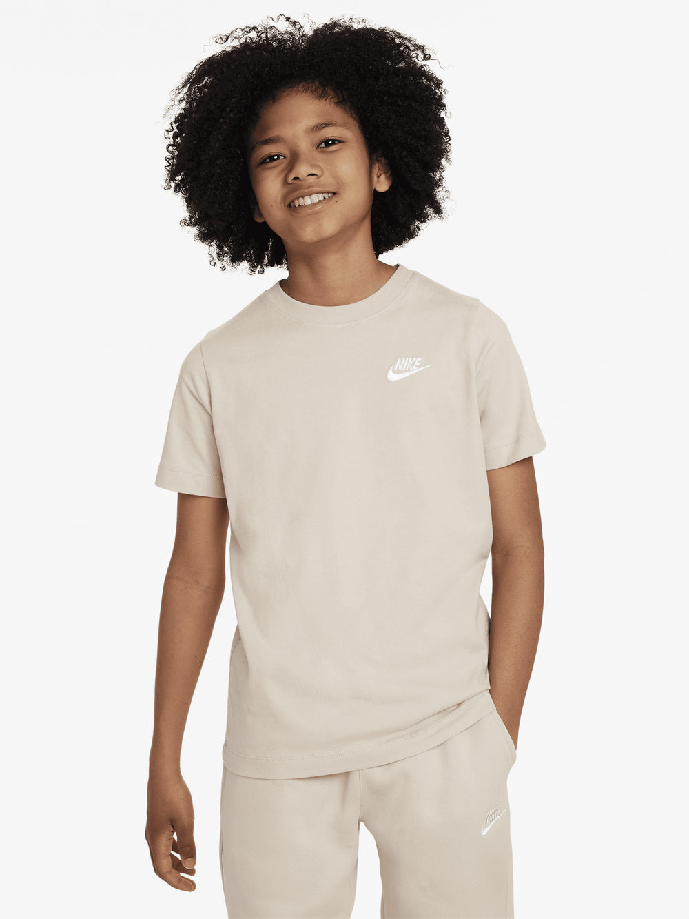 KIDS NIKE SPORTSWEAR EMBROIDERED FUTURA T-SHIRT