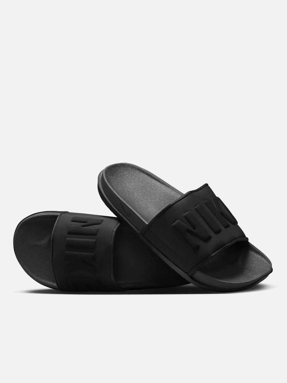 MENS NIKE OFFCOURT SLIDES - ANTHRACITE BLACK