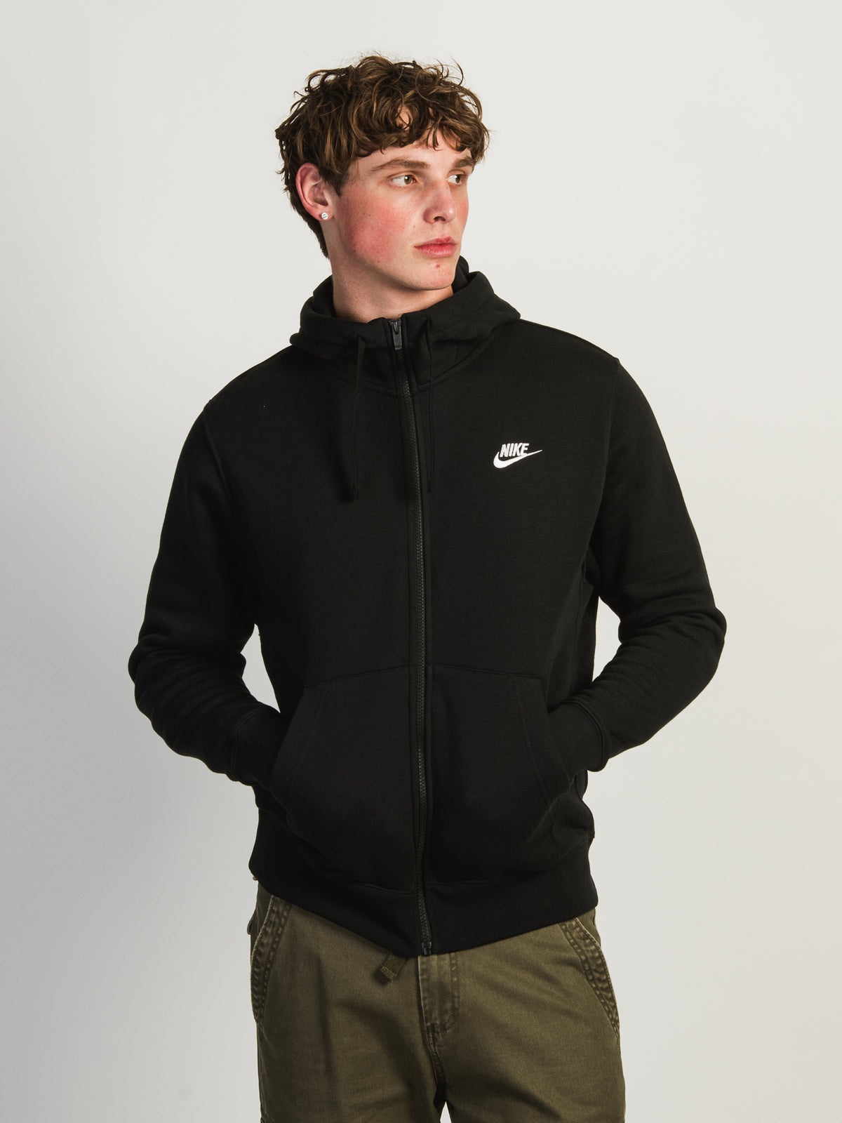NIKE SPORTSWEAR CLUB FULL ZIP HOODIE