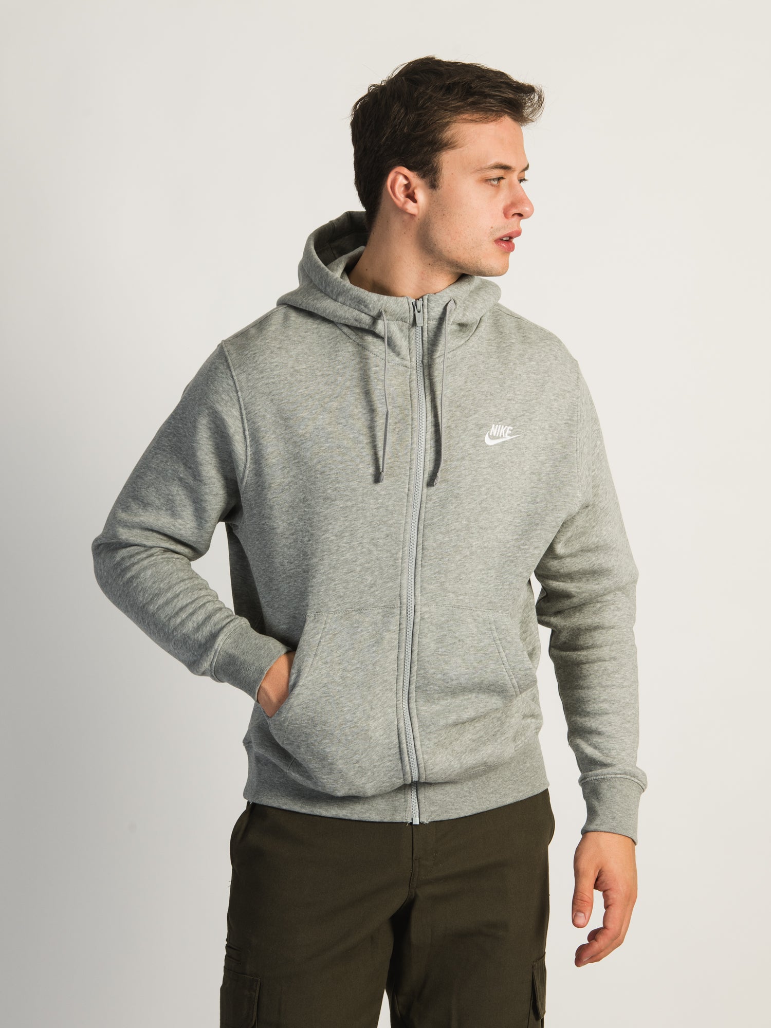 SWEAT À CAPUCHE À ZIP COMPLET SPORTSWEAR CLUB POUR HOMME