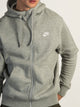 NIKE NIKE SPORTSWEAR CLUB FULL ZIP HOODIE - Boathouse