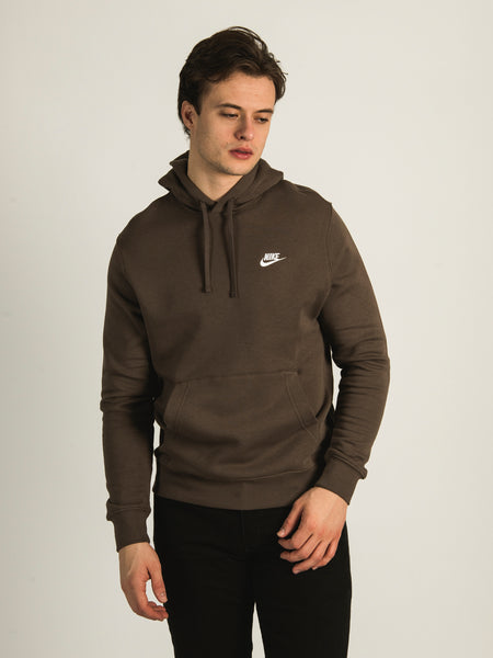 Nike best sale hoodie brown