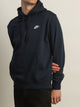 NIKE NIKE M NSW CLUB PULLOVER HOODIE-NAVY - Boathouse