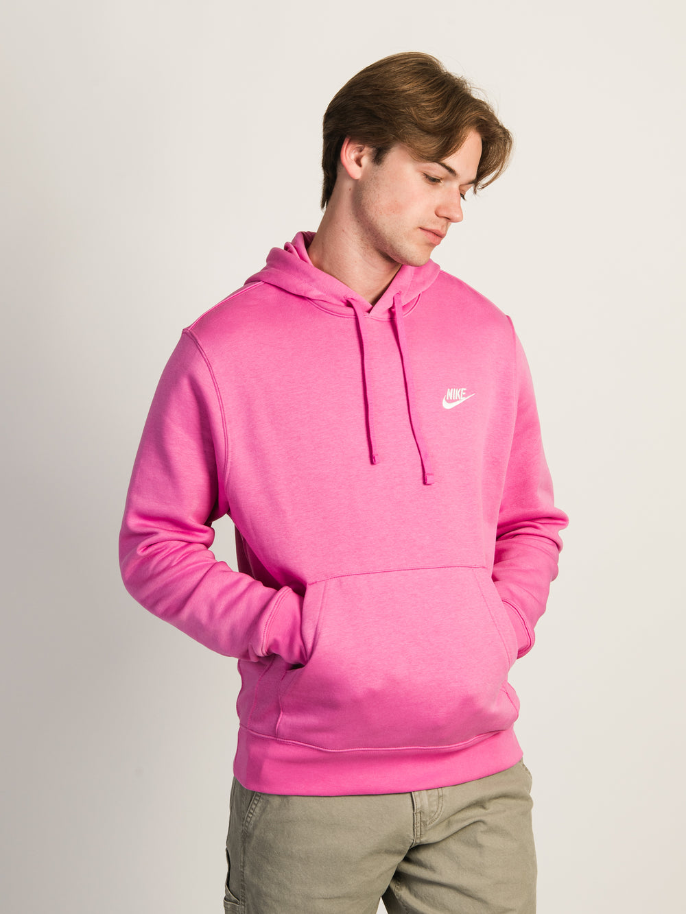 Summer Cool: Pink Nike Sweater with Shorts