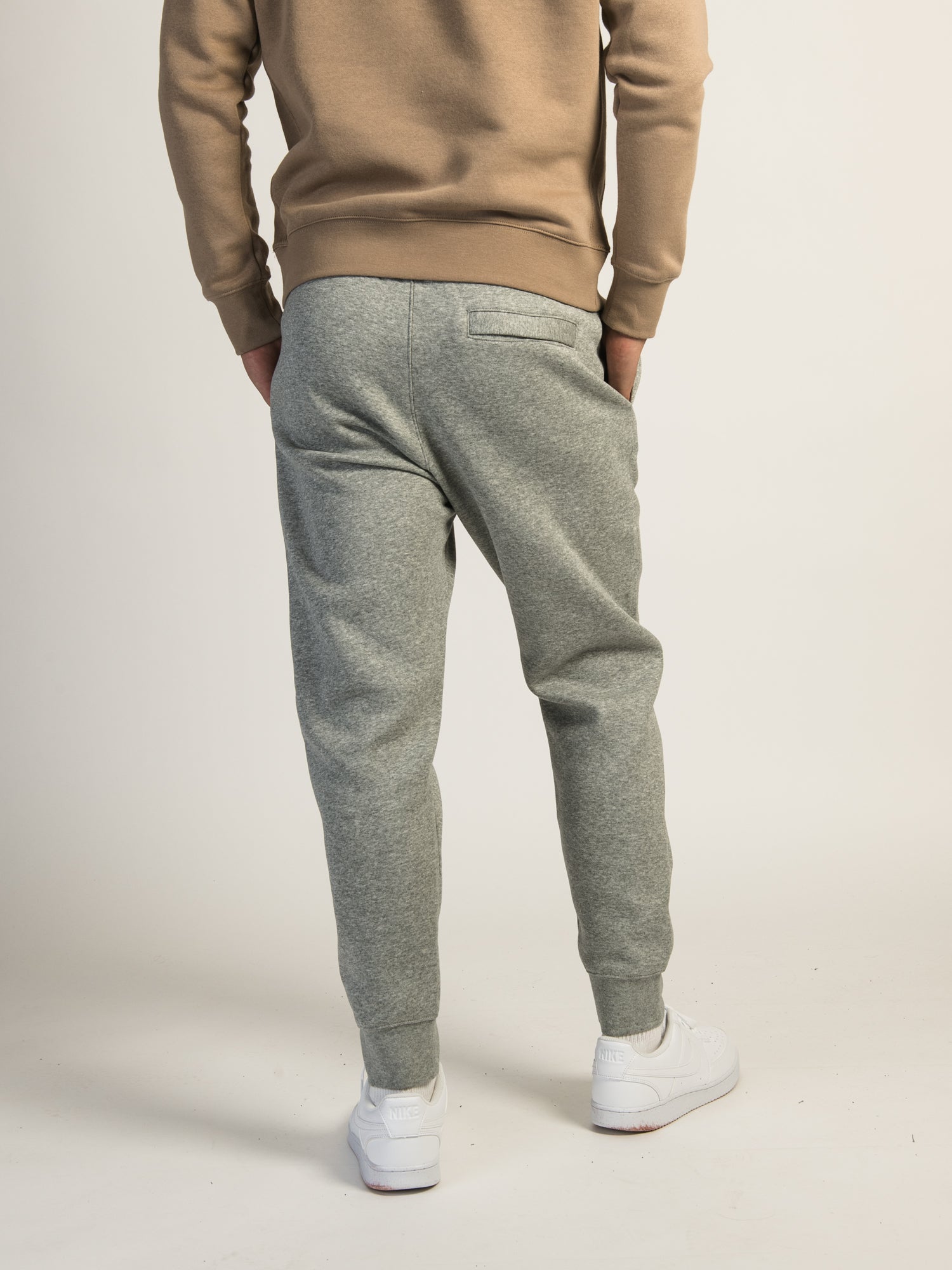 Nike sportswear club sales fleece grey