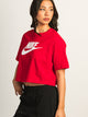 NIKE NIKE SPORTSWEAR CLUB CROP T-SHIRT - Boathouse