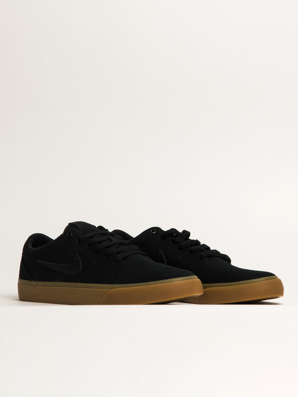 MENS NIKE SB CHARGER CANVAS BLACK/LIGHT BROWN