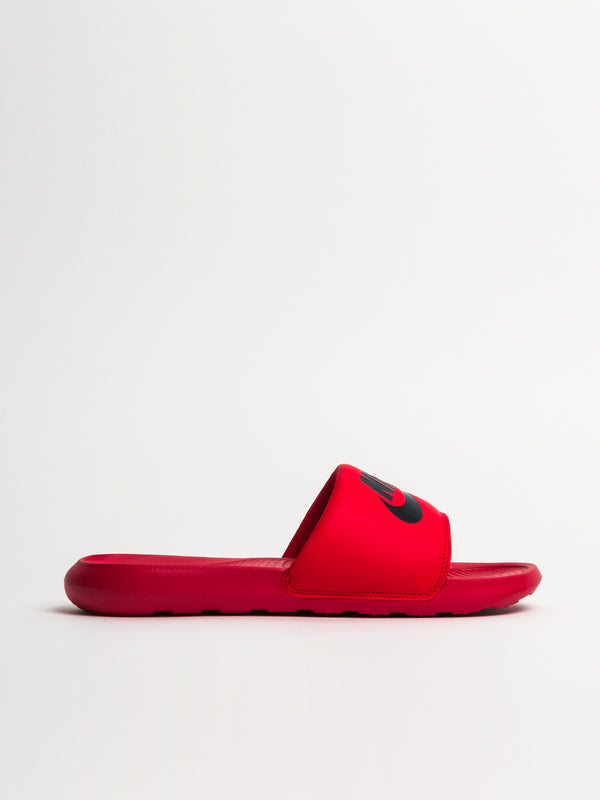 MENS NIKE VICTORI ONE SLIDES - UNIVERSITY RED/BLACK