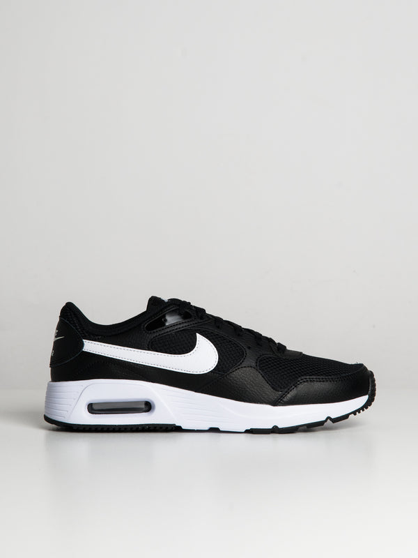 MENS NIKE AIR MAX SC SNEAKER - BLACK/WHITE