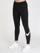 NIKE NIKE SWOOSH LEGGING - Boathouse