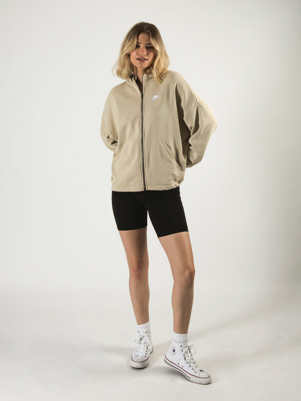 NIKE ESSENTIALS FLEECE CARDI  - CLEARANCE