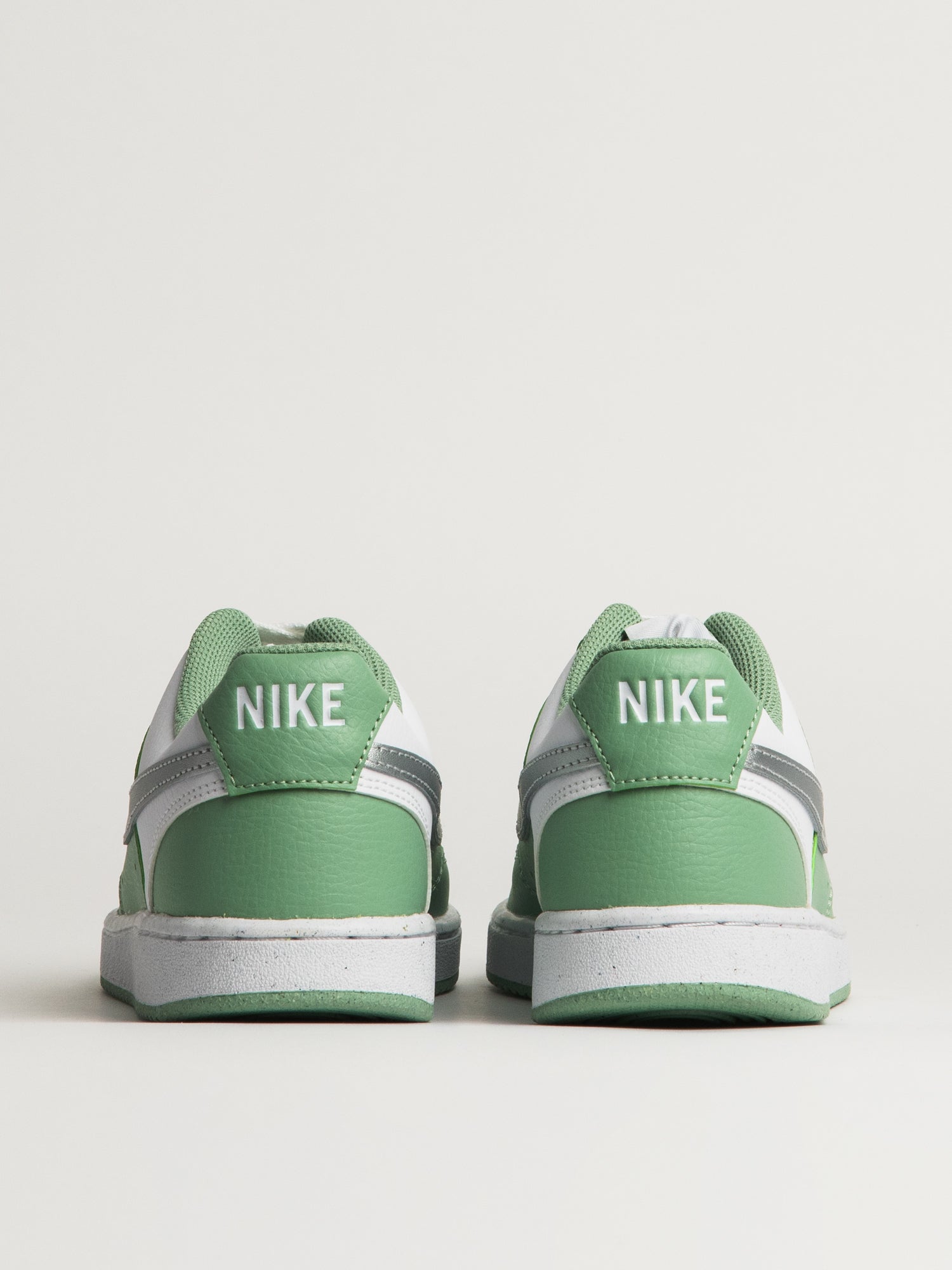 WOMENS NIKE COURT VISION LOW NEXT NATURE SNEAKER - WHITE/GREEN
