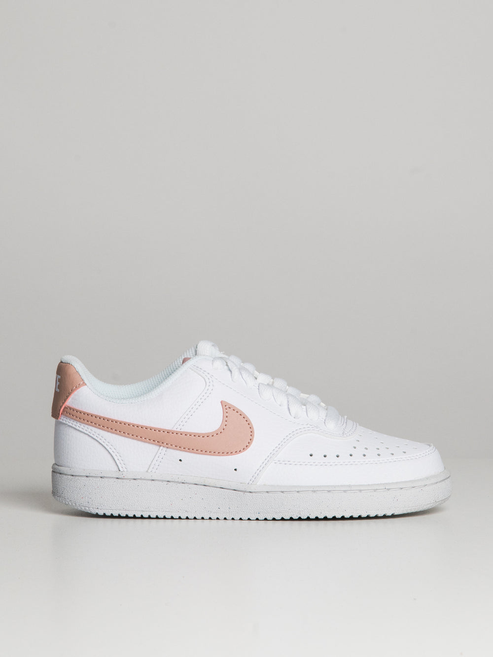 WOMENS NIKE COURT VISION LO NEXT NATURE SNEAKER WHITE/PINK OXFORD
