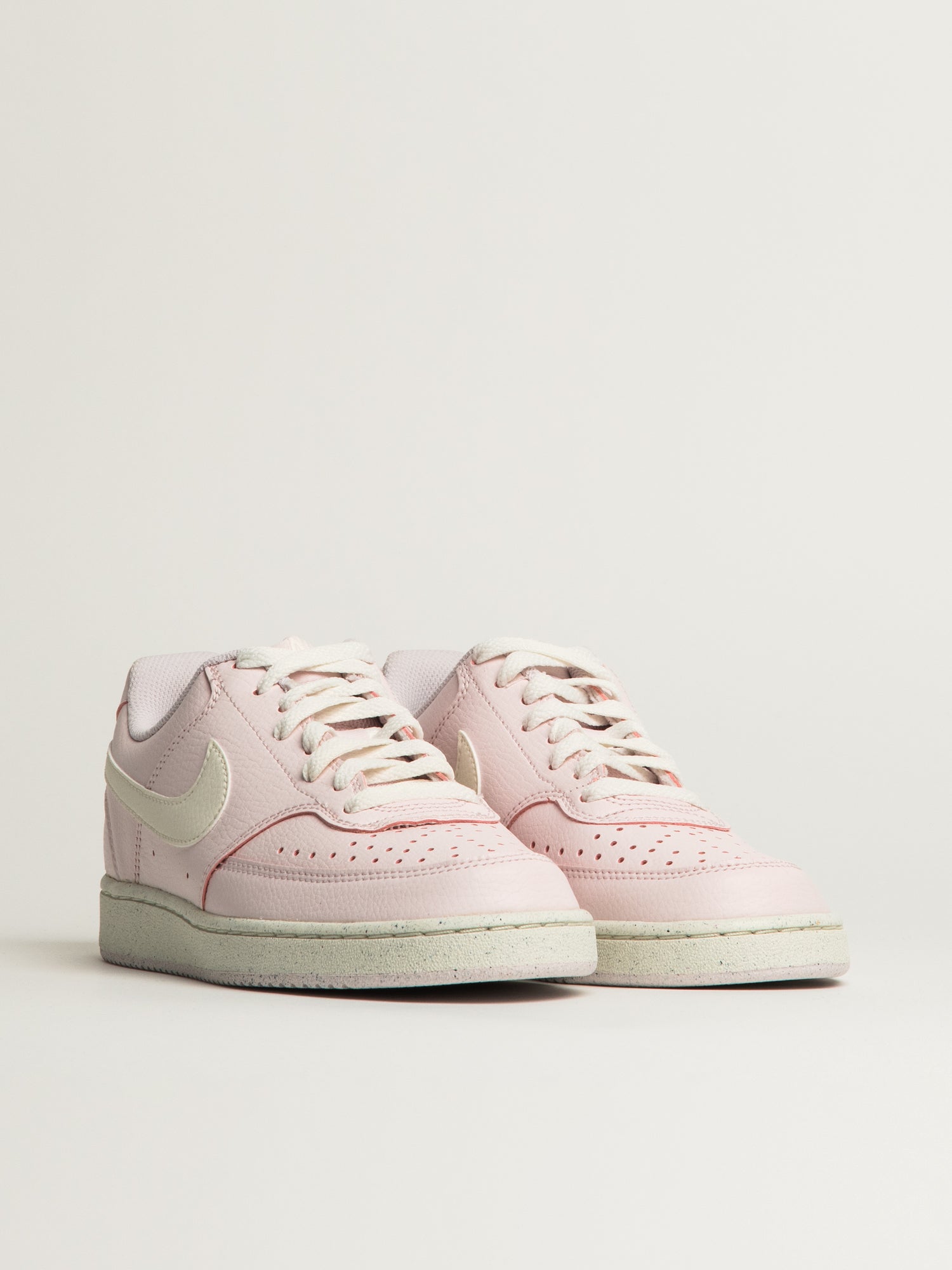 WOMENS NIKE COURT VISION LOW NEXT NATURE SNEAKER - PINK