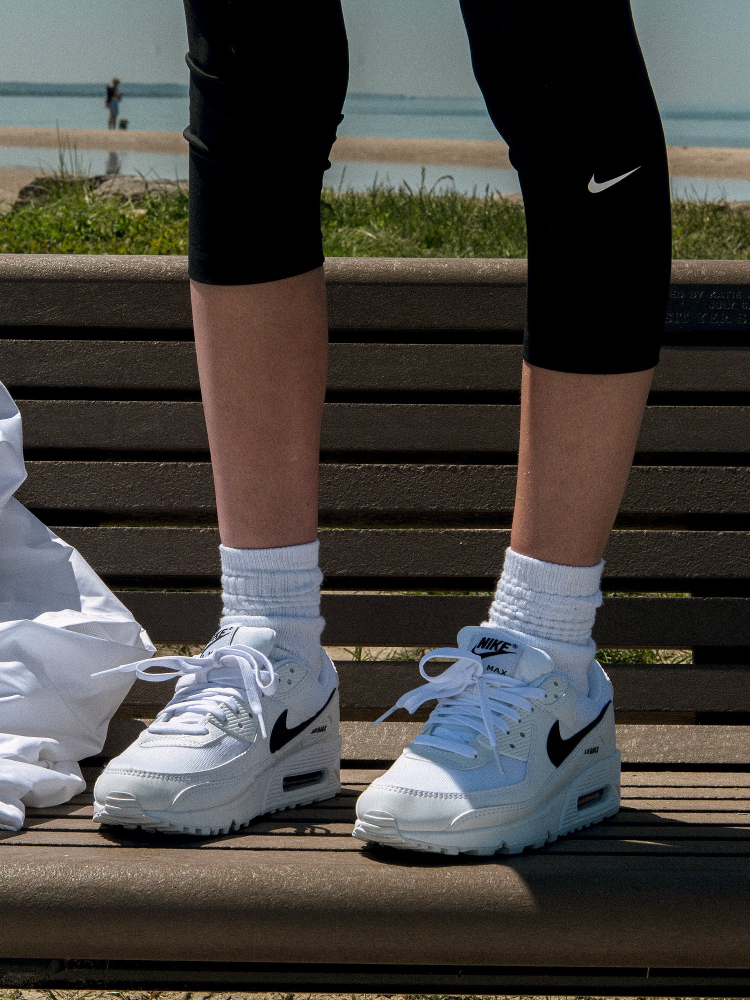 All white air on sale max for women