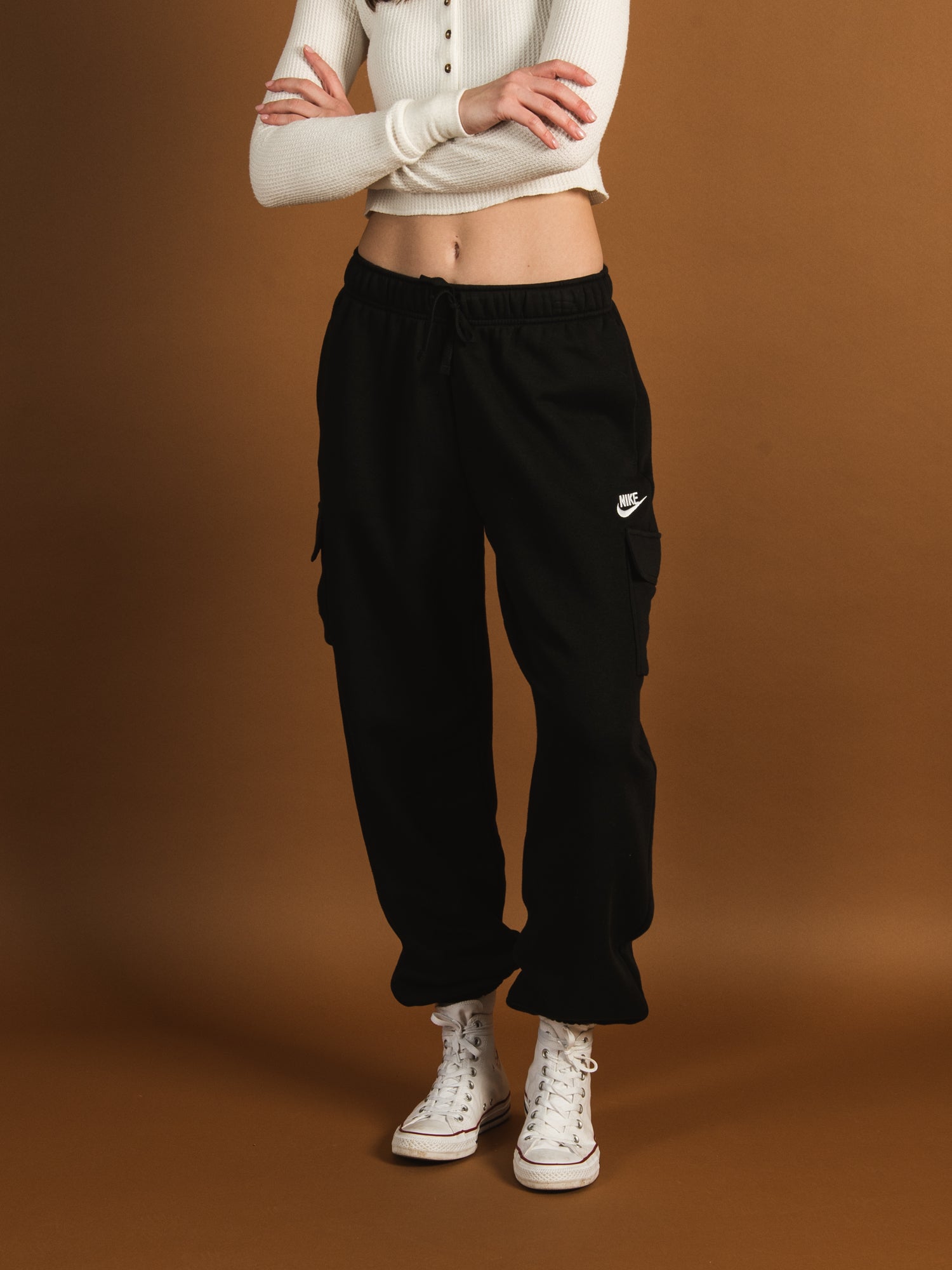 Nike cargo cheap fleece pants