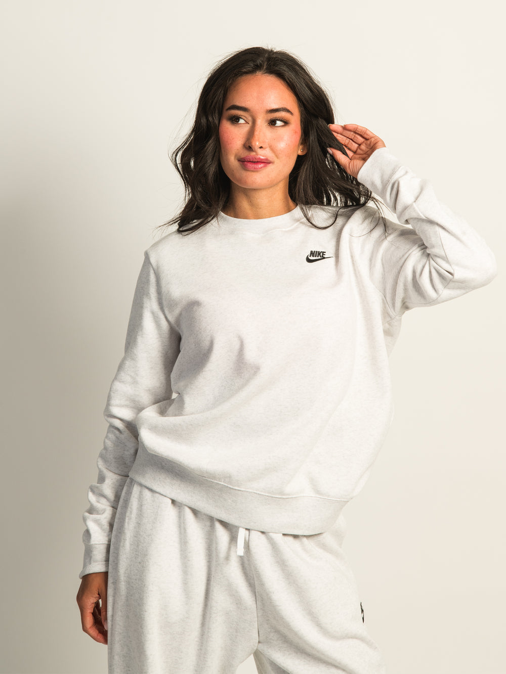 NIKE SPORTSWEAR CLUB FLEECE CREW - BIRCH