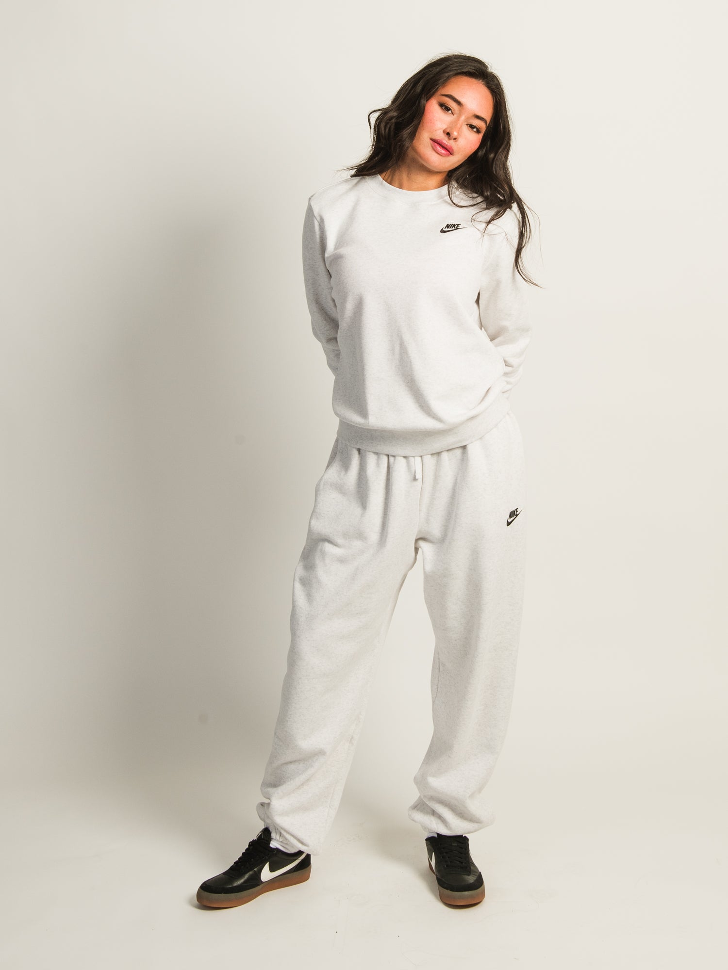 NIKE SPORTSWEAR CLUB FLEECE CREW - BIRCH